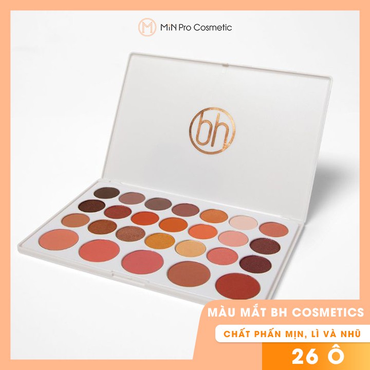 Bảng màu mắt BH Cosmetics Nouveau Neutrals 26 Color Shadow &amp; Blush Palette (38g)