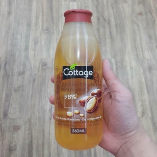 Sữa tắm cottage Pháp mùi argan thơm quyến rũ mùi soang chảnh 560Ml
