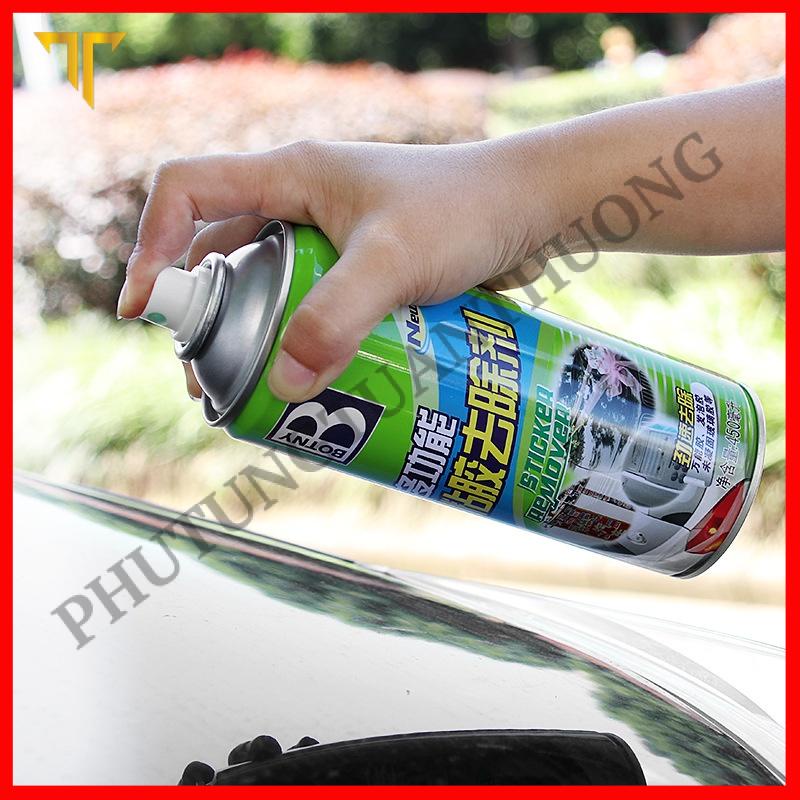 Bình Xịt Tẩy Băng Keo Băng Dính Botny 450ml