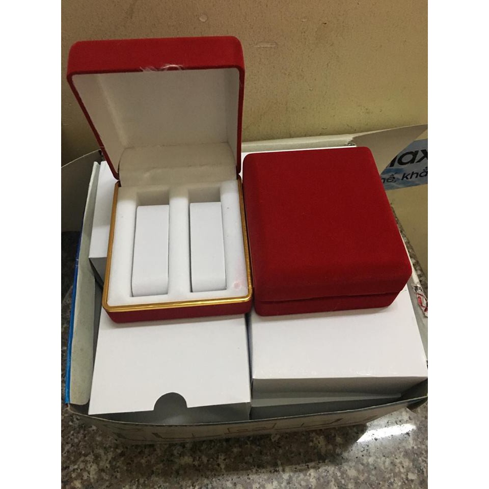Hộp nhung đựng đồng hồ đôi - 1 thùng 12 cái
