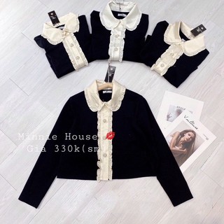 Áo cổ viền bèo ( ảnh thật )