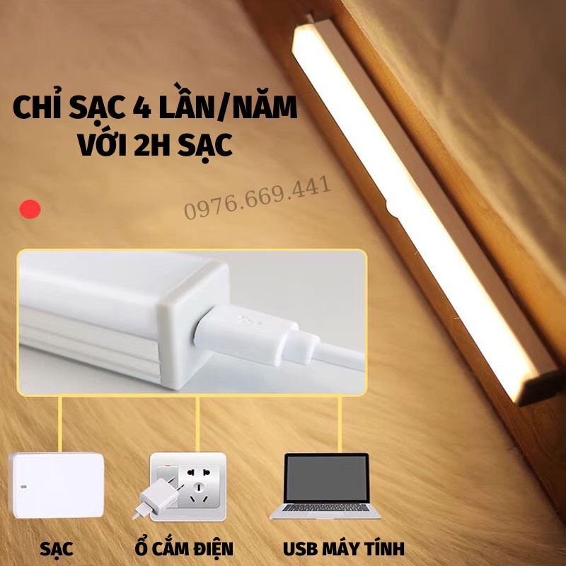 Đèn Cảm Ứng Chuyển Động Dán Tường Đèn Led Cảm Biến Chuyển Động Thông Minh Sạc Tích Điện  Gia Dụng Thông Minh ASAKI