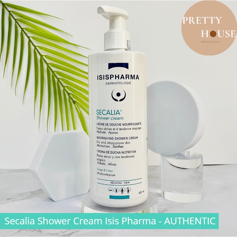 Sữa tắm dưỡng ẩm dành cho da khô, chàm, kích ứng Secalia Shower Cream Isis Pharma