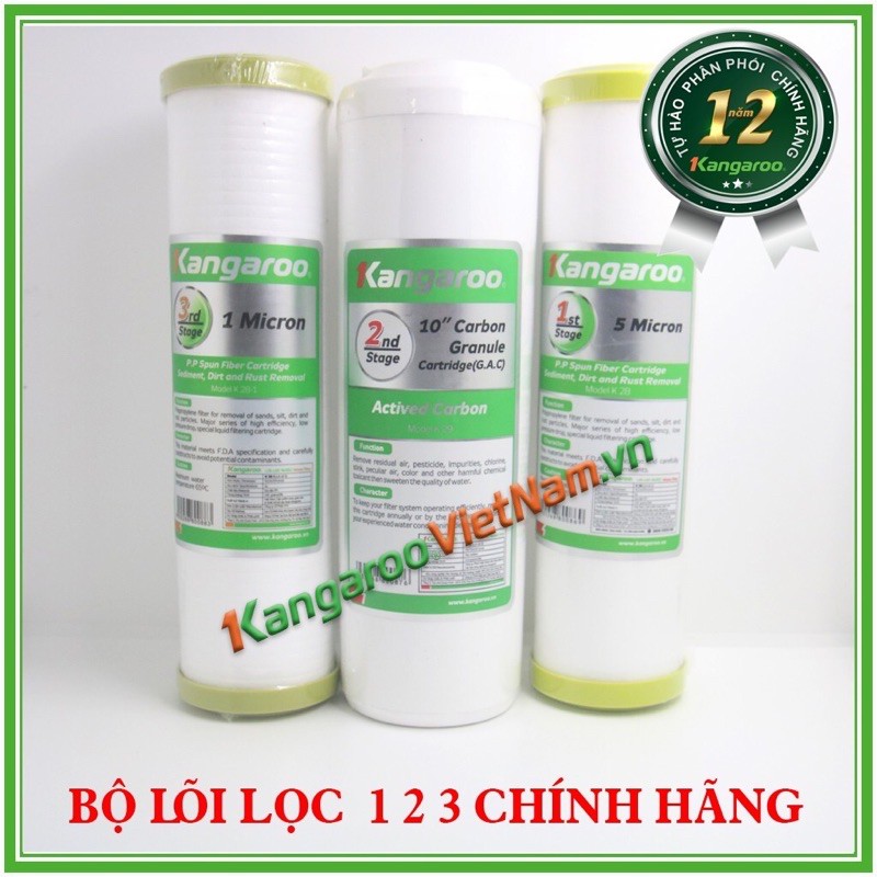 Bộ Quả Lọc Kangaro 123 Chính hãng phá giá thị trường