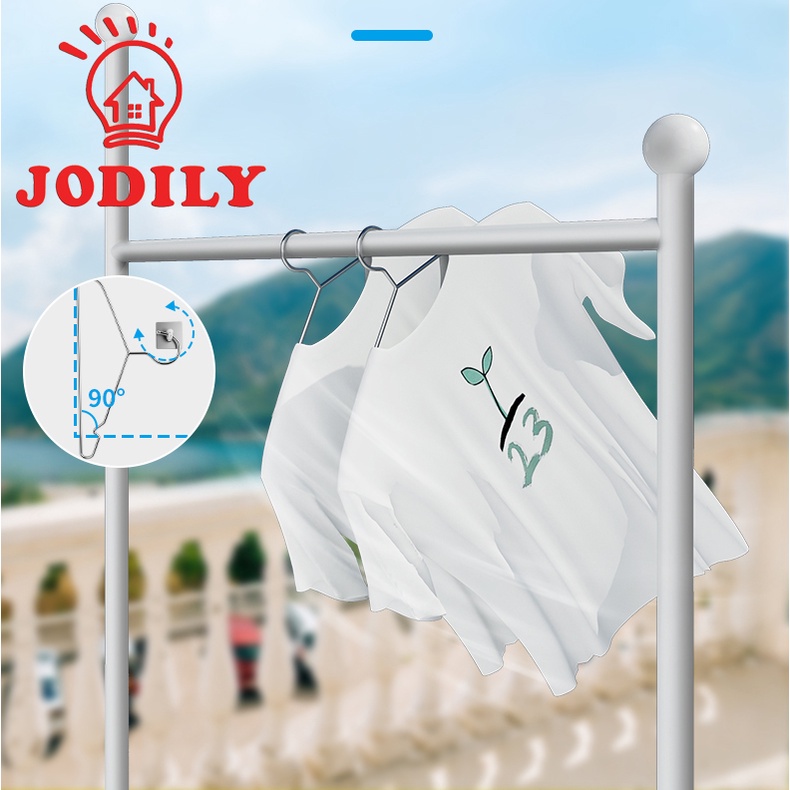 Set 10 Móc Treo Quần Áo Người Lớn Inox 304 Jodily StarHome