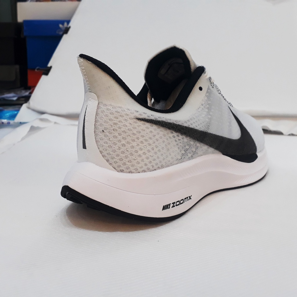 Giày Sneaker Zoomx Pegasus 35 Turbo 2.0 White/Black - Giày thể thao - Giày chạy bộ - Giày Gym.