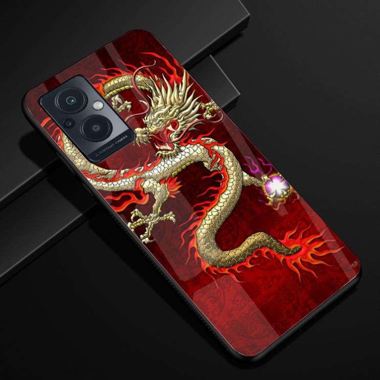 Ốp Lưng OPPO RENO 7 5G, RENO 8Z 5G mặt kính cường lực nano chống bể cao cấp thiết kế Độc Quyền