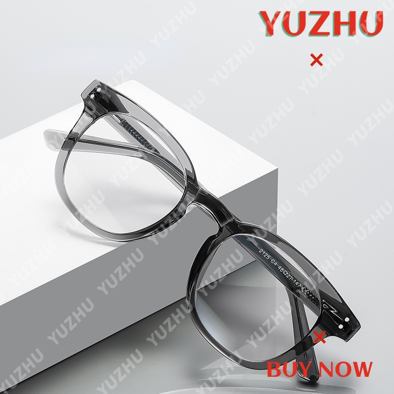 Kính Mát Gọng Oval Chống Ánh Sáng Xanh Phong Cách Hàn Quốc Cổ Điển Thời Trang