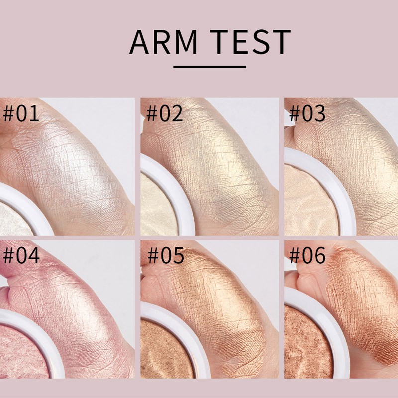 (Hàng Mới Về) Phấn Bắt Sáng Đơn Sắc Lấp Lánh Trang Điểm Chuyên Nghiệp | BigBuy360 - bigbuy360.vn