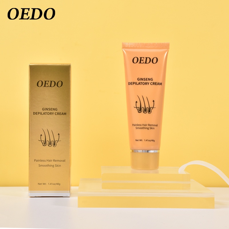 Set 3 tuýp kem tẩy lông OEDO hiệu quả chất lượng cao cho vùng dưới cánh tay/cánh tay/chân/ngực