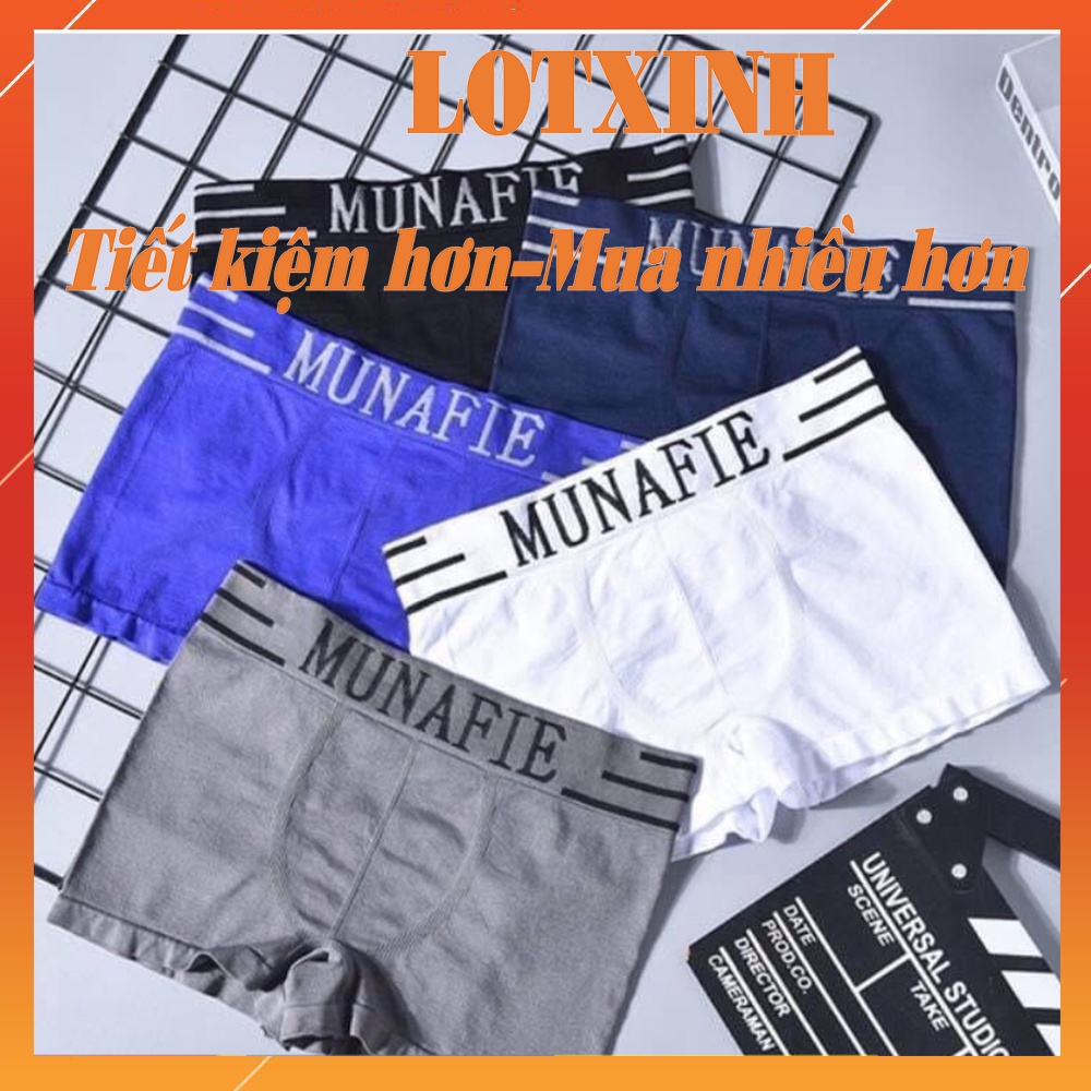 Combo 3 quần lót nam dáng Trunk kháng khuẩn cao cấp LOTNAM11