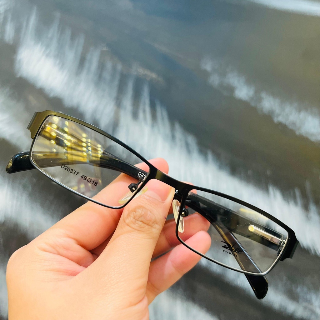 Gọng kính d20337 hợp kim thời trang nam nữ siêu nhẹ siêu bền Ouress