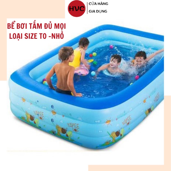 Bể bơi phao intex,bể bơi giá rẻ,bể bơi 3 tầng cho bé,hồ bơi mini siêu dày,chống trượt,bảo hành 1 đổi 1 toàn quốc