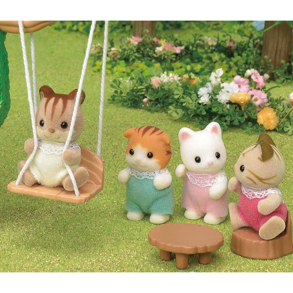 Sylvanian Families Calico Critters Nhà Trên Cây Cho Bé Baby Tree House