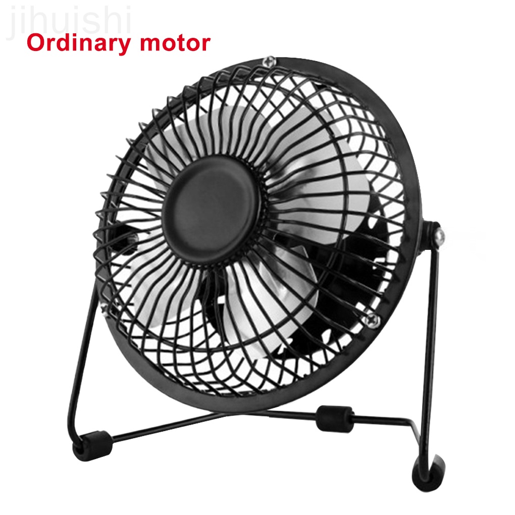Quạt Làm Mát Mini Để Bàn Bằng Kim Loại 2000rpm Có Cổng Usb Cho Nhà Ở / Văn Phòng
