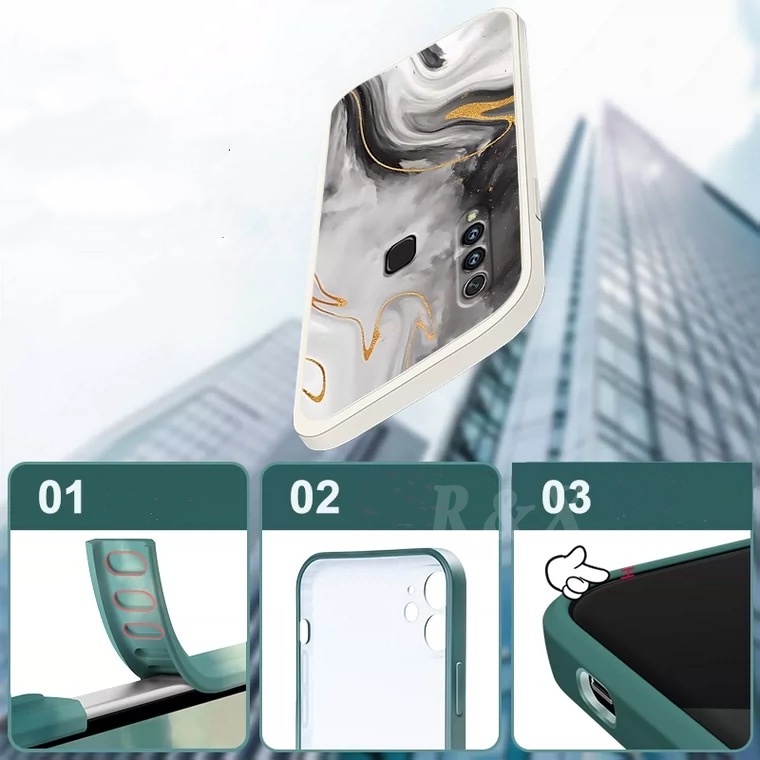 Ốp điện thoại silicon cho OPPO A15 A15S A54 A16 A5S A7 A12 A3S A12E A1K A59 F1S A5 A9 2020 C1 RENO 6Z REN6 5G