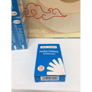 Phấn trắng không bụi Đức Thanh hộp 10 viên