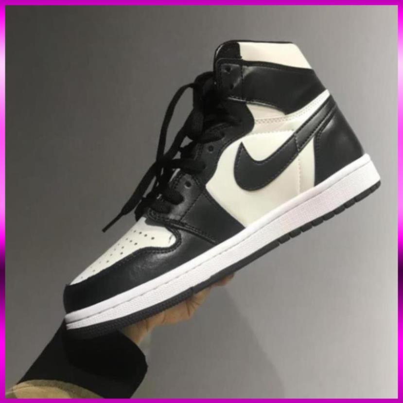 [FREE SHIP]Giày jordan PANDA Giày Thể Thao cao cổ Đen Trắng nam nữ, jd Cổ Cao Hot Trend [ 6 Màu]