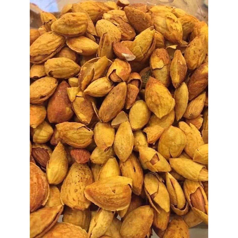 Hạnh Nhân Rang Bơ Vỏ Siêu Mỏng Loại Ngon Nhất 500g