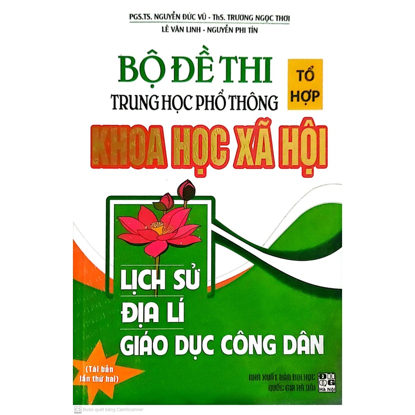 Sách - Bộ Đề Thi Tổ Hợp THPT Khoa Học Xã Hội Lịch Sử - Địa Lí - Giáo Dục Công Dân