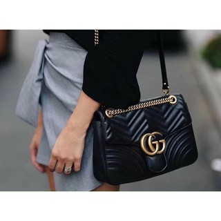 💥Túi Marmont size 32 - da thật - xuất dư - sẵn hàng 💥