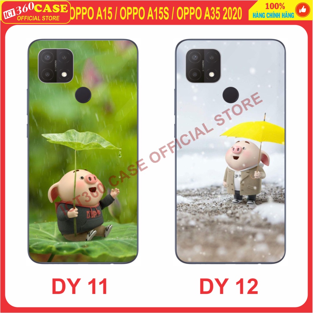 Ốp lưng kính OPPO A15 / OPPO A15S / OPPO A35 2020 - Nhận in ảnh theo yêu cầu
