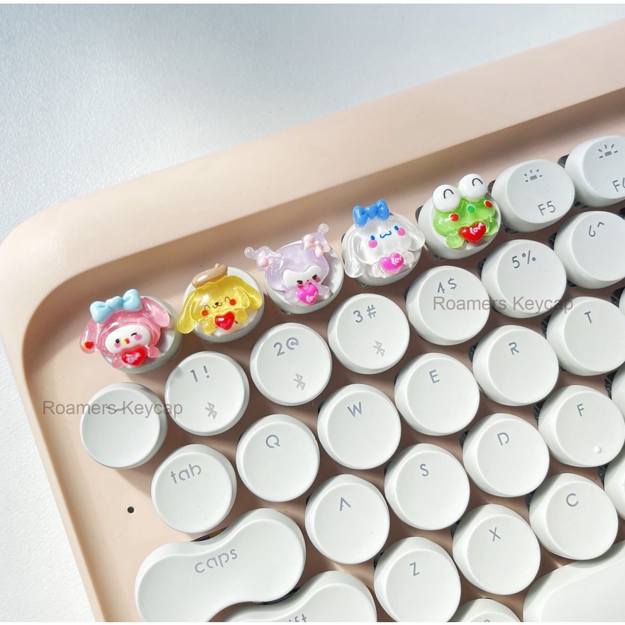 Keycap Lẻ Hàng Mới Phím Mini Trang Trí Bàn Phím Siêu Dễ Thương