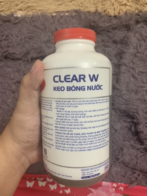 Keo bóng nước kova