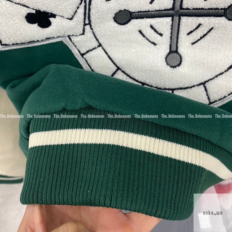 [Mirror Quality]  - Áo Varsity Jacket DONCARE CASINO JACKET&quot; -GREEN JACKET,Áo khoác bomber DONCARE Varsity