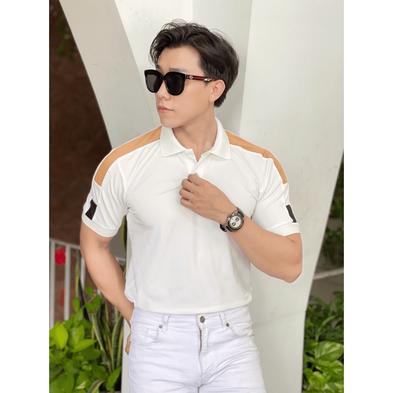 (HCM) ÁO THUN NAM CỔ TRỤ THỜI TRANG LUXURY ĐẲNG CẤP THỜI THƯỢNG CHO CÁC ANH EM - TÔN DÁNG CÔNG SỞ KME FASHION