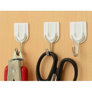 Vỉ 6 móc dán tường móc dính tường siêu dính chắc chắn 1255 baonhishop2202