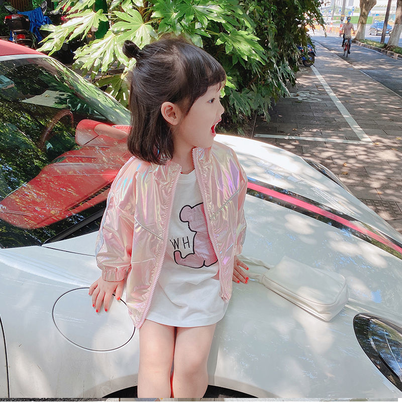 Áo khoác phản quang thời trang mùa thu dành cho bé