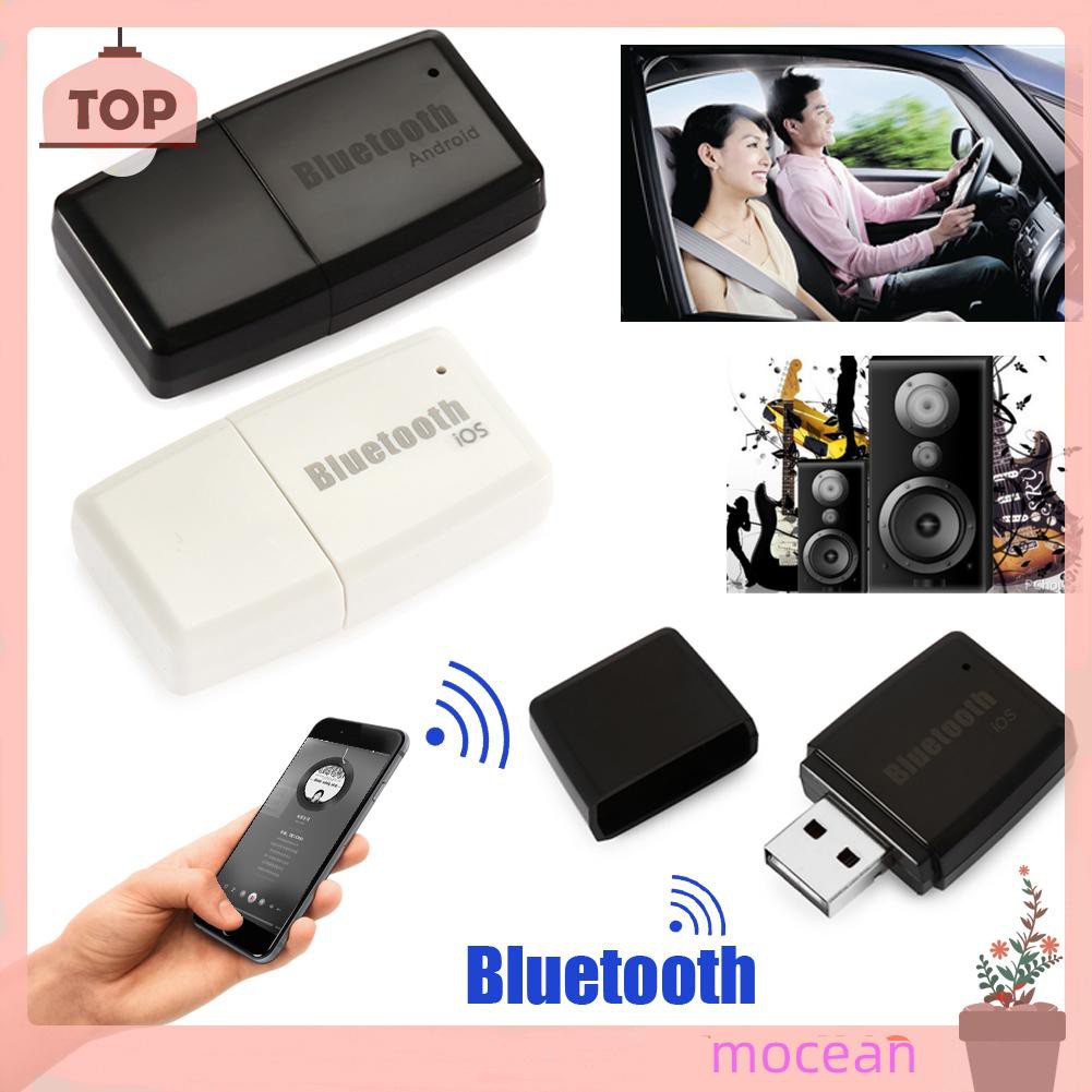 Mocean Wireless Bluetooth V4.1+EDR Music Audio Receiver 3.5mm A2DP Stereo Adapter