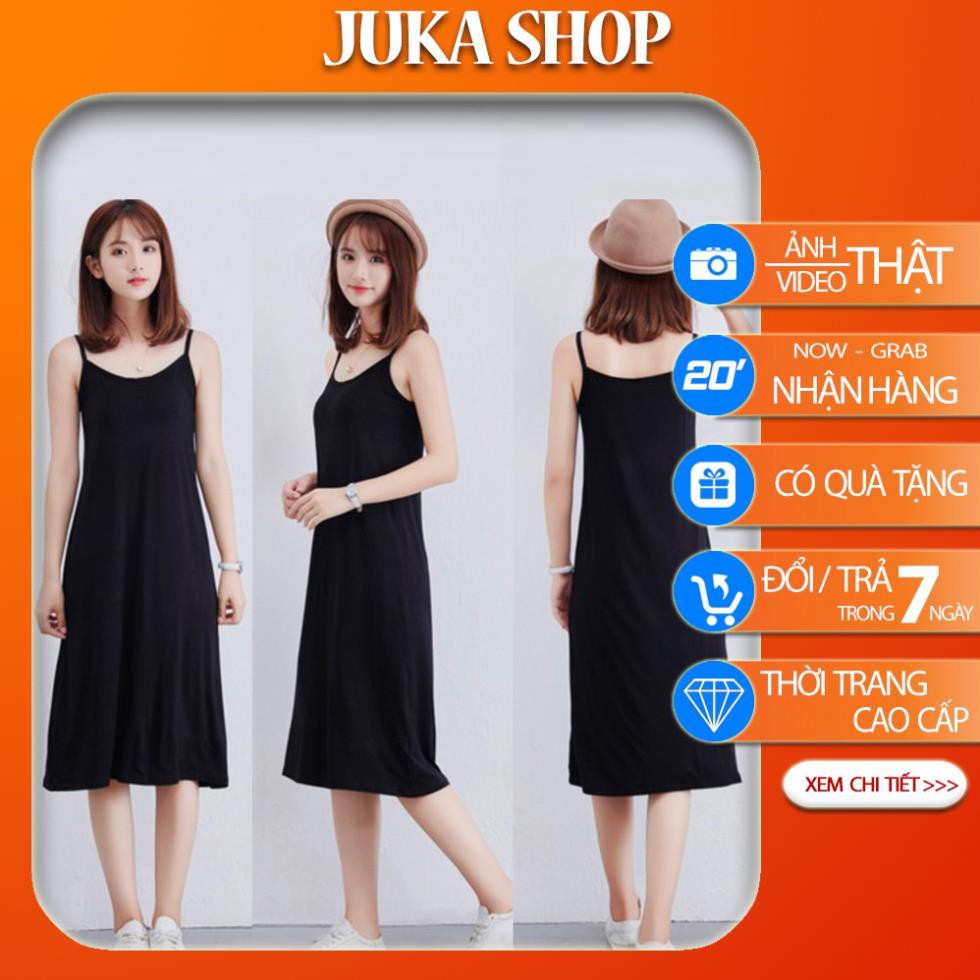 Váy 2 Dây 💖FREESHIP💖Váy Hai dây body Hàn Quốc xinh đẹp Juka Shop  ྇