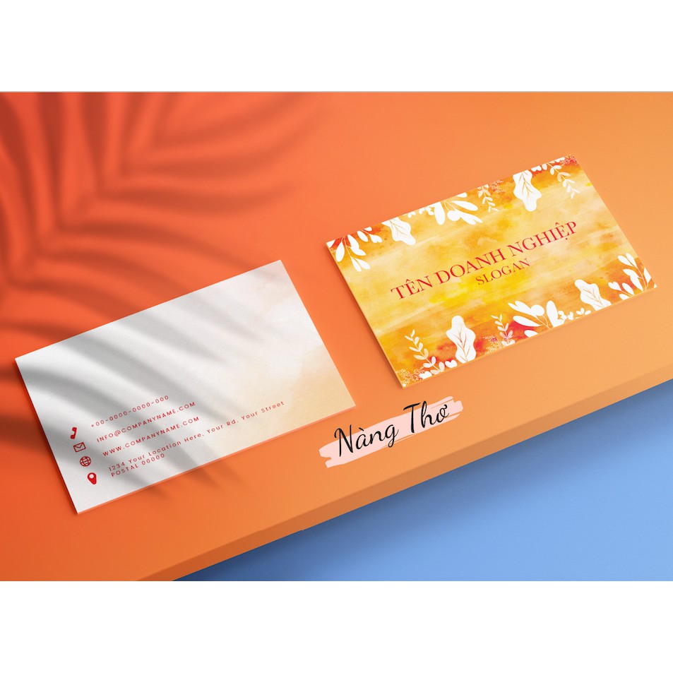 IN NAMECARD DANH THIẾP THIẾT KẾ THEO YÊU CẦU_NÀNG THƠ DESIGN