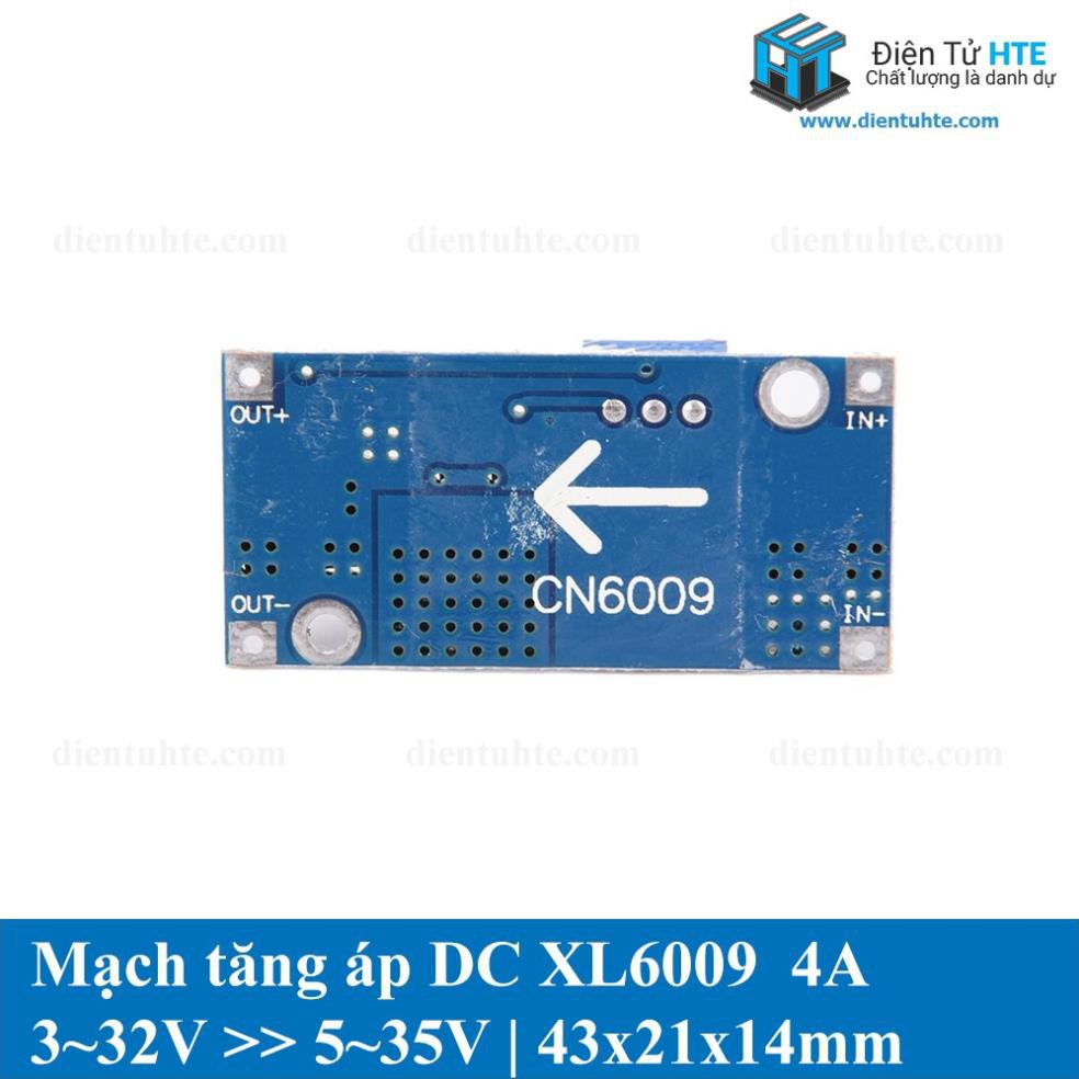 Mạch Tăng Áp DC-DC XL6009 dòng ra 4A ADJ [HTE-PLK-CN2]