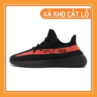 Adidas Giầy Yeezy Boost 350 v2 black red