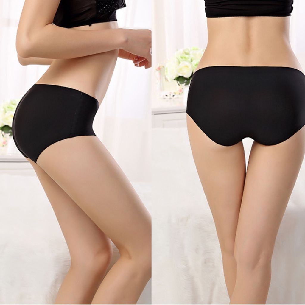Quần lót nữ thun lạnh không đường may su đúc dễ thương mặc thoải mái Q11
