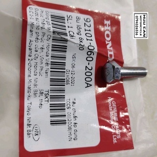 Bu lông HONDA nhiều dòng xe 6x20