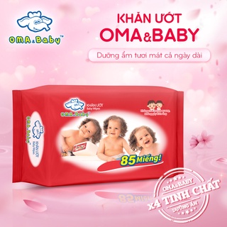 Khăn Ướt Oma&Baby (85 Tờ)