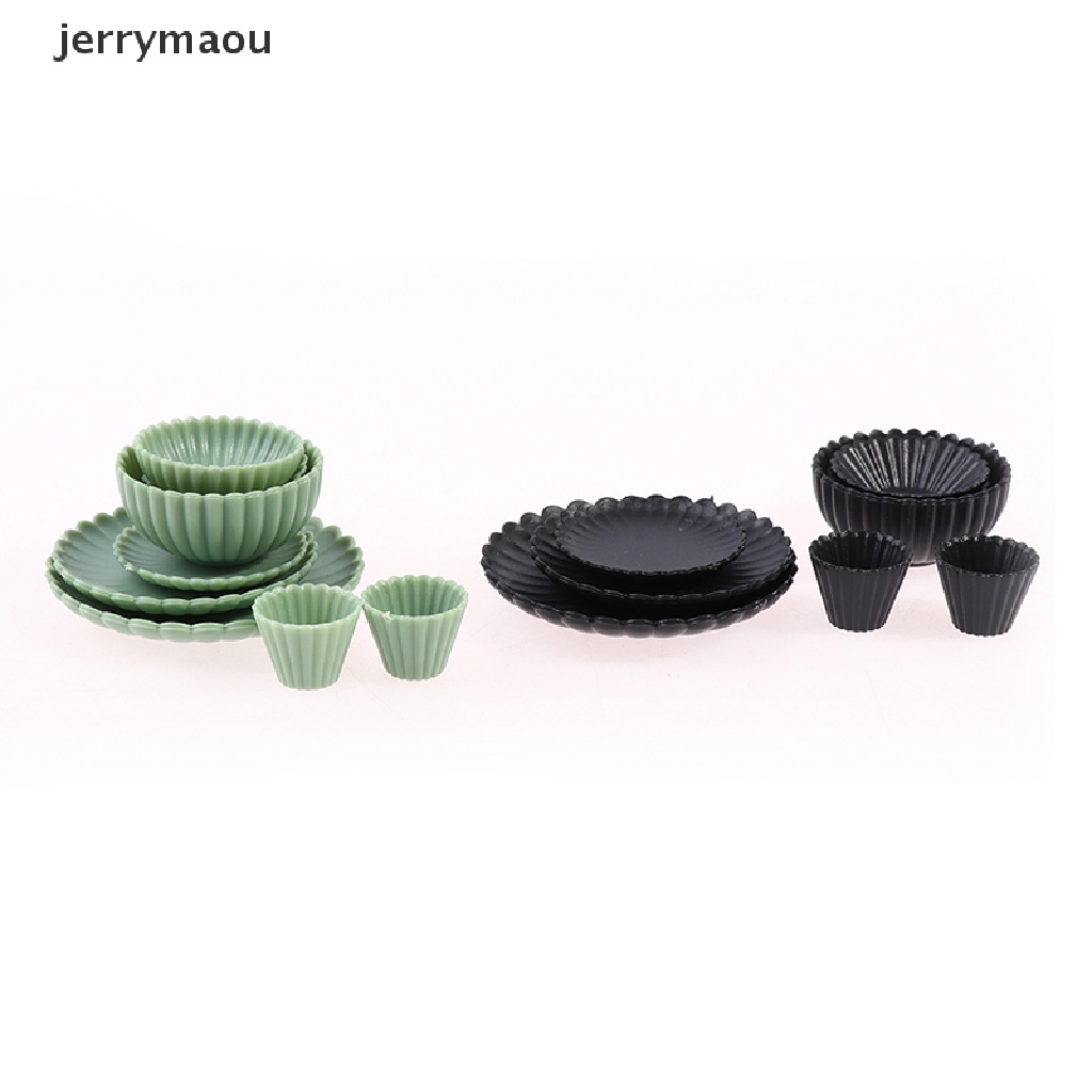 Bộ 8 Món Đồ Nội Thất mini Tỉ Lệ 1: 6 Trang Trí Nhà Búp Bê