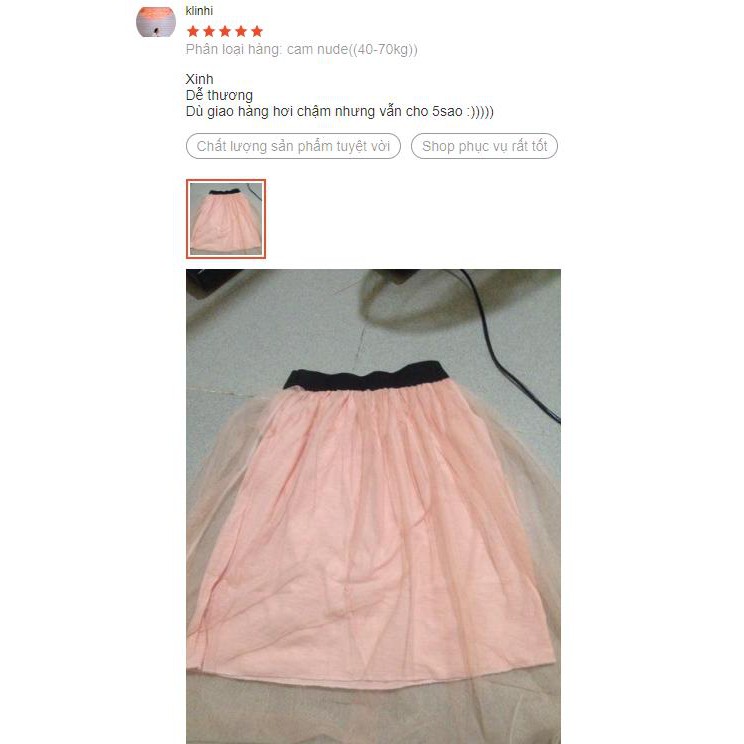 chân váy ulzzang 2 lớp 40-70kg ( trơn nhiều màu) | BigBuy360 - bigbuy360.vn