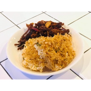 Cơm cháy chà bông nhà làm