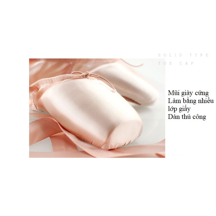 GIÀY MŨI CỨNG DAYDANCE/ Pointe shoe / Giày Múa Ballet Chuyên nghiệp