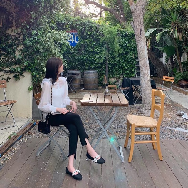 Quần Jean Giấy Ống Vẩy Phong Cách Hàn Quốc | BigBuy360 - bigbuy360.vn