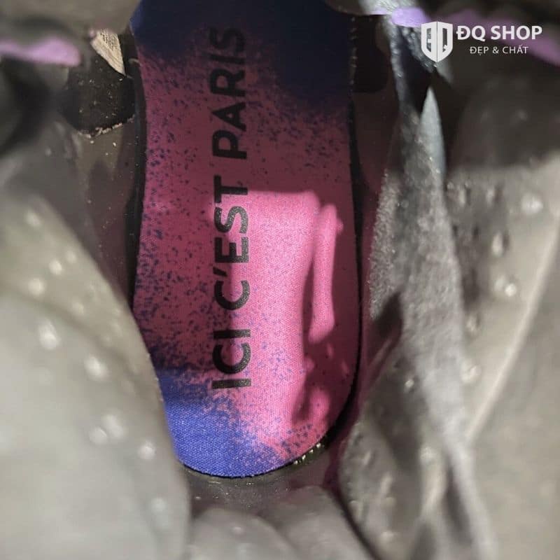 Giày Air Jordan 1 High Zoom Air CMFT PSG Paris Saint Germain, Giày Sneaker JD1 Cổ Cao Đen Tím Hot Hit Full Box Bill