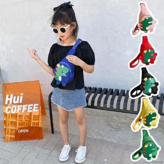 Túi Đeo Chéo Hình Khủng Long Dễ Thương Cho Bé Gái