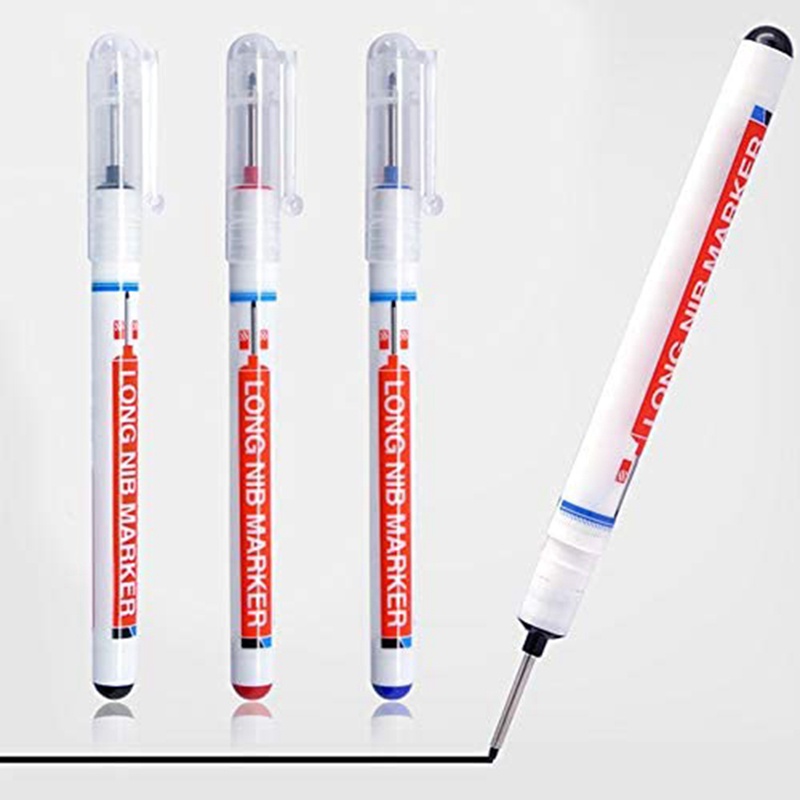 Bút Đánh Dấu Lỗ Mũi Dài Chống Thấm Nước Với 3 Màu Tùy Chọn