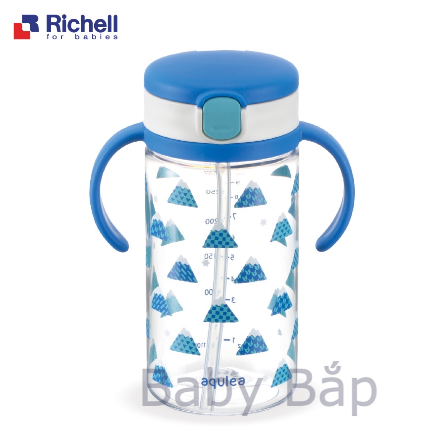 Bình ống hút AQ Richell 320ml bản giới hạn