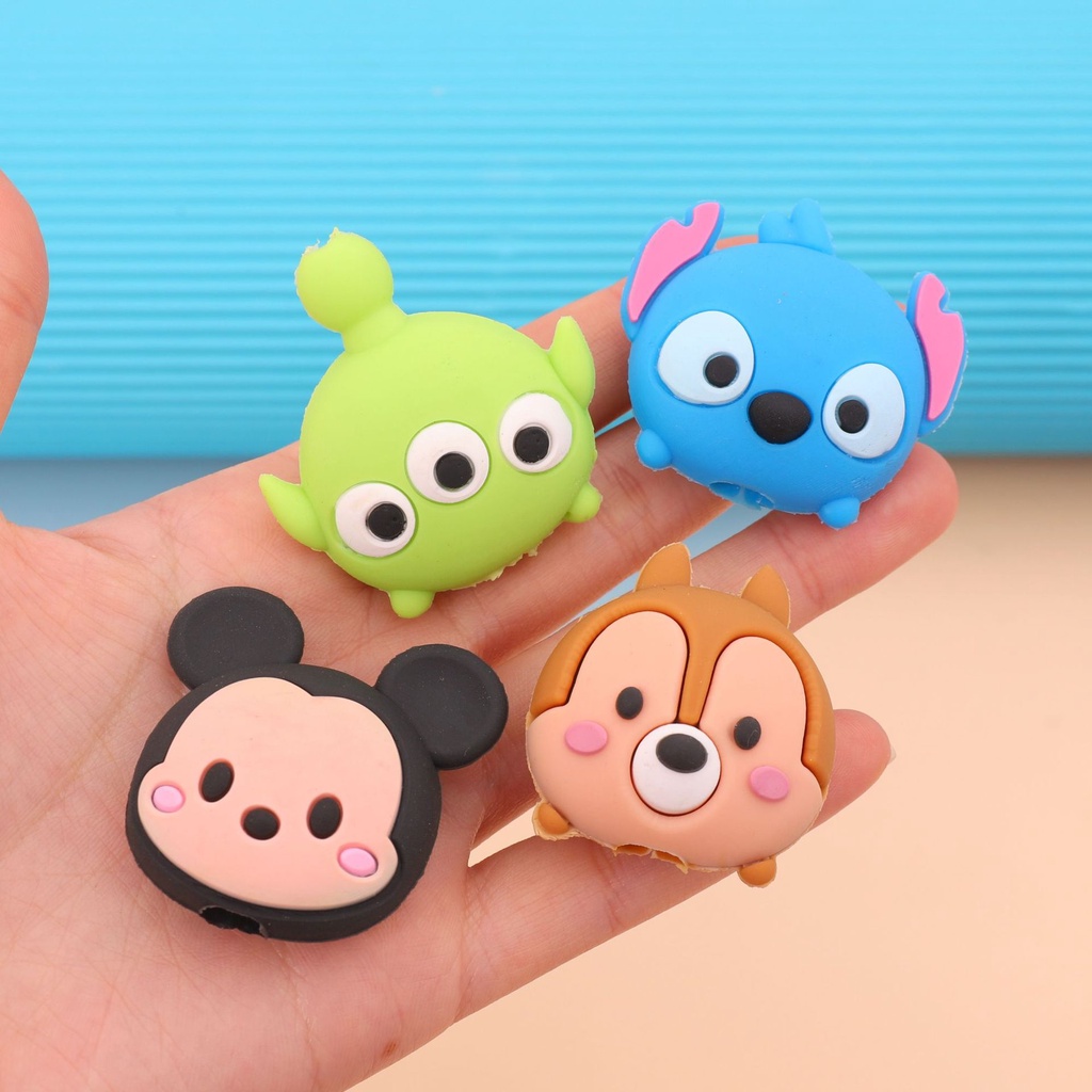 Thú ngậm đầu cáp sạc chống gấp đứt - Thú ngậm sạc siêu cute
